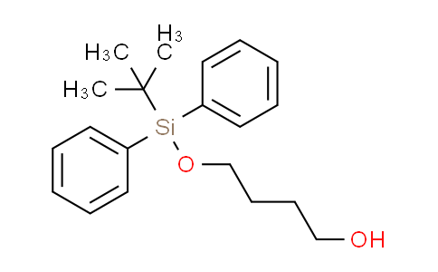 CAS No. 130372-07-5, 4-{[tert-butyl(diphenyl)silyl]oxy}butan-1-ol