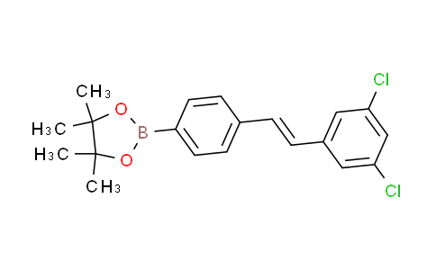CAS No. 1333375-02-2, (E)-2-(4-(3,5-dichlorostyryl)phenyl)-4,4,5,5- tetramethyl-1,3,2-dioxaborolane