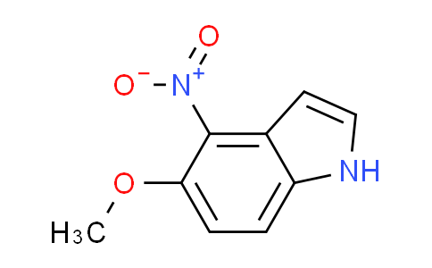 CAS No. 135531-92-9, 5-Methoxy-4-nitro-1H-indole