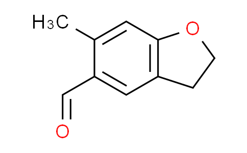 CAS No. 1368315-33-6, 6-methyl-2,3-dihydrobenzofuran-5-carbaldehyde