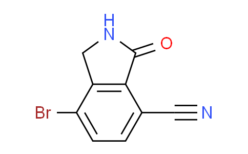 CAS No. 1370467-88-1, 7-bromo-3-oxoisoindoline-4-carbonitrile