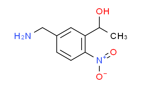 CAS No. 138957-91-2, 1-(5-(aminomethyl)-2-nitrophenyl)ethanol