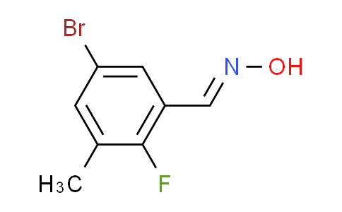 CAS No. 1416980-92-1, (E)-5-bromo-2-fluoro-3-methylbenzaldehydeoxime