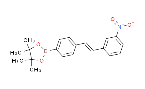 CAS No. 1422172-87-9, (E)-4,4,5,5-tetramethyl-2-(4-(3-nitrostyryl)phenyl)-1,3,2-dioxaborolane