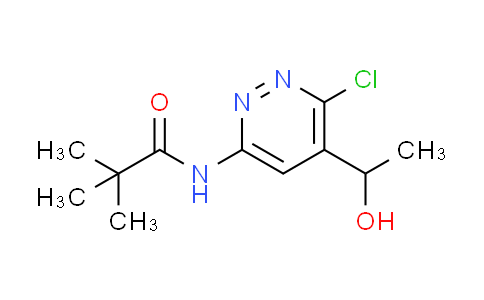 CAS No. 147363-03-9, N-(6-chloro-5-(1-hydroxyethyl)pyridazin-3-yl)pivalamide