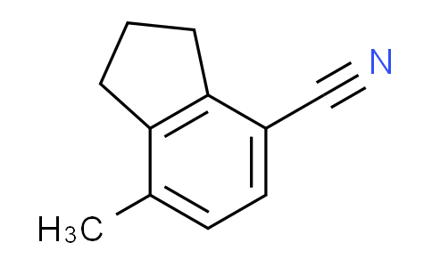 CAS No. 15085-20-8, 2,3-Dihydro-7-methyl-1H-indene-4-carbonitrile