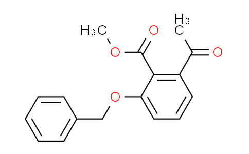 CAS No. 155134-69-3, methyl2-acetyl-6-(benzyloxy)benzoate