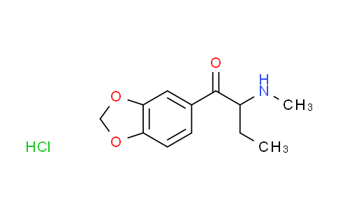 CAS No. 17762-90-2, 1-(benzo[d][1,3]dioxol-5-yl)-2-(methylamino)butan-1-one hydrochloride