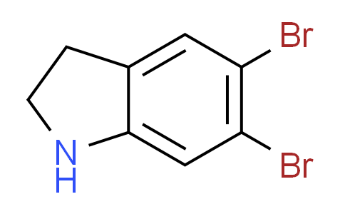 CAS No. 1782335-66-3, 5,6-dibromoindoline