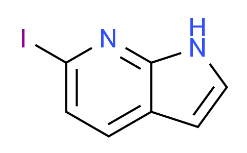 CAS No. 1822715-87-6, 6-iodo-1H-pyrrolo[2,3-b]pyridine