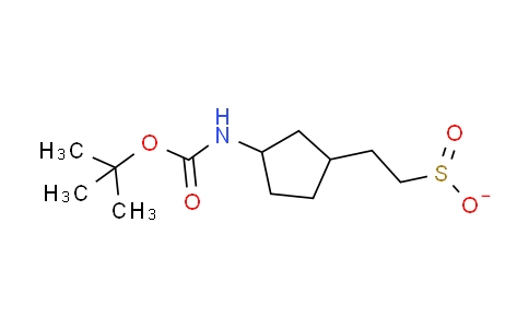 CAS No. 1824523-89-8, (3-((tert-butoxycarbonyl)amino)cyclopentyl)methylmethanesulfinate