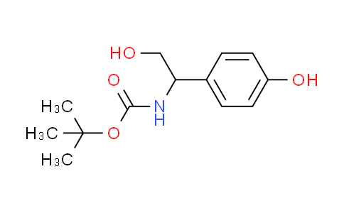 CAS No. 1824525-37-2, tert-butyl(2-hydroxy-1-(4-hydroxyphenyl)ethyl)carbamate