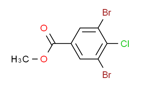 CAS No. 1839608-72-8, methyl3,5-dibromo-4-chlorobenzoate