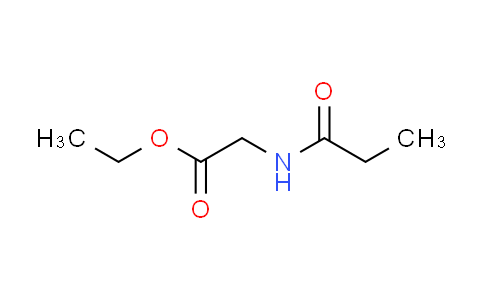 CAS No. 19039-01-1, ethyl2-propionamidoacetate