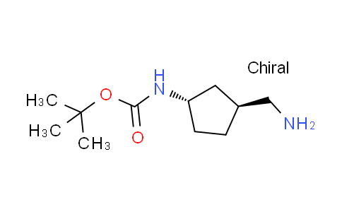CAS No. 1932633-30-1, tert-butyl((1S,3S)-3-(aminomethyl)cyclopentyl)carbamate