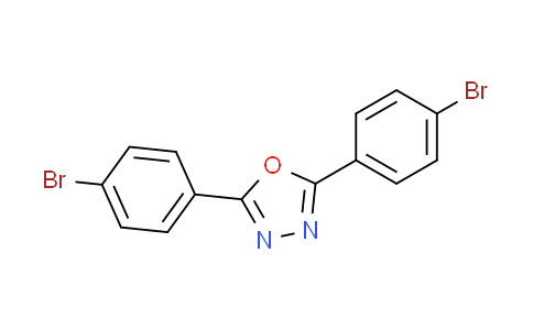 CAS No. 19542-05-3, 2,5-Bis(4-bromophenyl)-1,3,4-oxadiazole