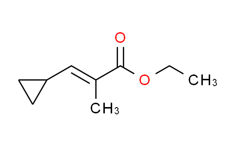 CAS No. 21014-30-2, 2-propenoic acid, 3-cyclopropyl-2-methyl-, ethyl ester