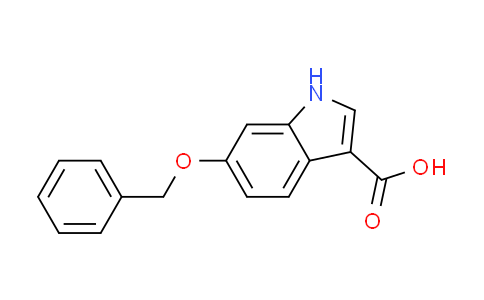 CAS No. 24370-74-9, 6-(benzyloxy)-1H-indole-3-carboxylic acid