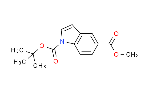 CAS No. 272438-11-6, 1-tert-Butyl 5-methyl 1H-indole-1,5-dicarboxylate