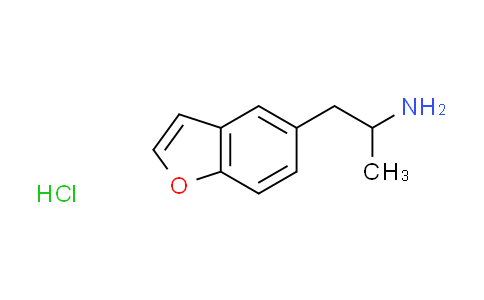 CAS No. 286834-80-8, 1-(benzofuran-5-yl)propan-2-amine hydrochloride