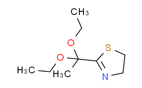 CAS No. 29926-40-7, 2-(1,1-diethoxyethyl)-4,5-dihydrothiazole