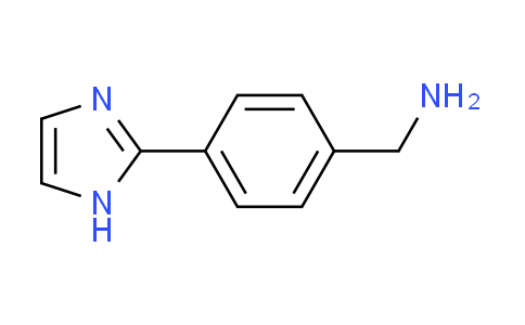 CAS No. 326409-72-7, (4-(1H-Imidazol-2-yl)phenyl)methanamine