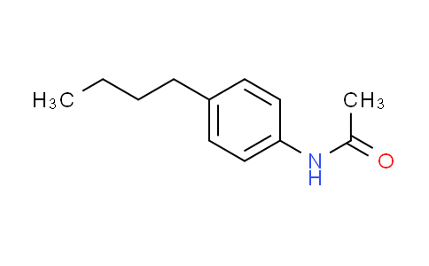 CAS No. 3663-20-5, N-(4-butylphenyl)acetamide