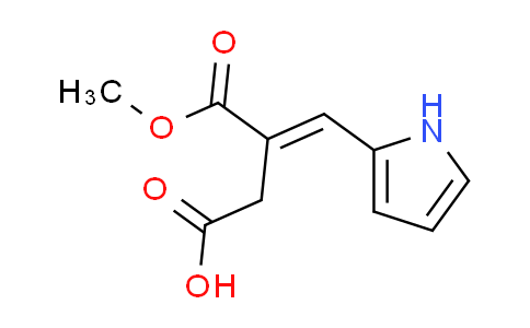 CAS No. 41174-61-2, (E)-3-(methoxycarbonyl)-4-(1H-pyrrol-2-yl)but-3-enoic acid