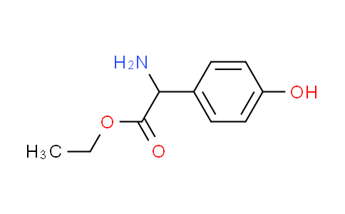 CAS No. 43189-09-9, ethyl2-amino-2-(4-hydroxyphenyl)acetate
