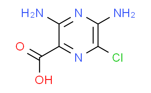 CAS No. 4878-36-8, 3,5-diamino-6-chloropyrazine-2-carboxylicacid