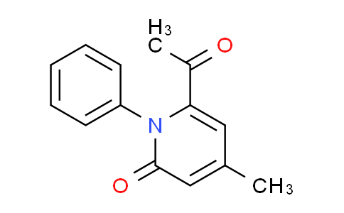CAS No. 53281-63-3, 6-acetyl-4-methyl-1-phenylpyridin-2(1H)-one