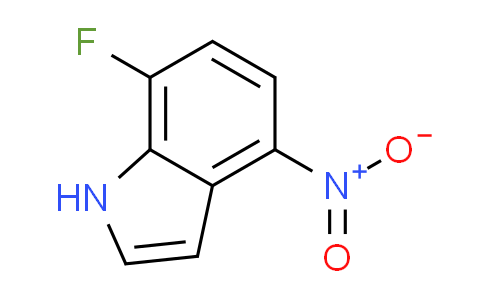 CAS No. 548458-05-5, 7-Fluoro-4-nitro-1H-indole