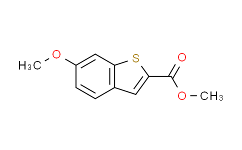 CAS No. 550998-58-8, methyl 6-methoxybenzo[b]thiophene-2-carboxylate