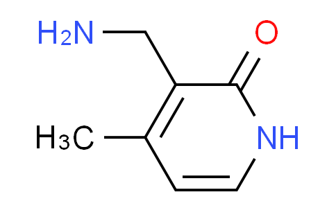 CAS No. 55496-65-6, 2(1H)-Pyridinone, 3-(aminomethyl)-4-methyl-