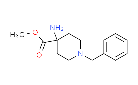 CAS No. 57611-57-1, methyl4-amino-1-benzylpiperidine-4-carboxylate