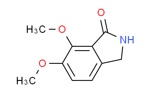 CAS No. 59084-79-6, 6,7-Dimethoxy-2,3-dihydro-isoindol-1-one