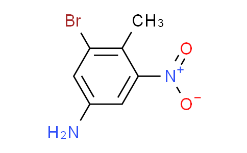CAS No. 62827-39-8, 3-bromo-4-methyl-5-nitroaniline