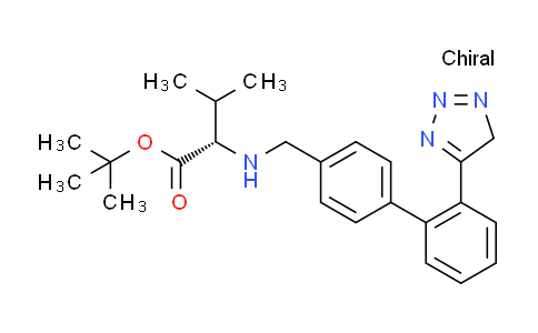 CAS No. 676129-94-5, (S)-tert-butyl2-(((2'-(4H-1,2,3-triazol-5-yl)-[1,1'-biphenyl]-4-yl)methyl)amino)-3-methylbutanoate