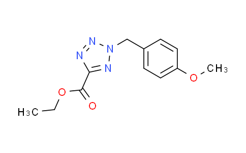 CAS No. 70978-36-8, ethyl2-(4-methoxybenzyl)-2H-tetrazole-5-carboxylate