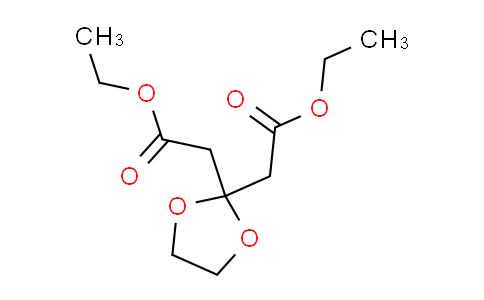 CAS No. 71022-90-7, diethyl2,2'-(1,3-dioxolane-2,2-diyl)diacetate