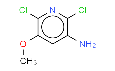 CAS No. 720666-44-4, 3-Pyridinamine,2,6-dichloro-5-methoxy-(9CI)