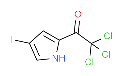 CAS No. 72652-33-6, 2,2,2-trichloro-1-(4-iodo-1H-pyrrol-2-yl)ethanone
