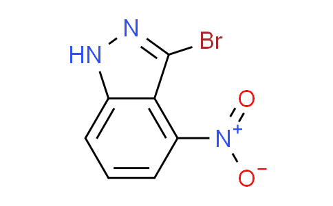 CAS No. 74209-17-9, 3-bromo-4-nitro-1H-indazole
