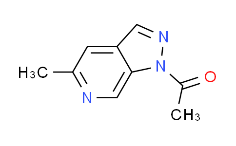 CAS No. 76006-01-4, Ethanone, 1-(5-methyl-1H-pyrazolo[3,4-c]pyridin-1-yl)-