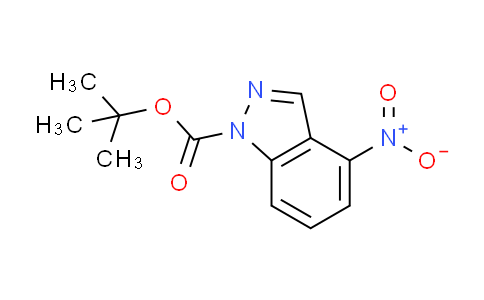 CAS No. 801315-75-3, tert-Butyl 4-nitro-1H-indazole-1-carboxylate