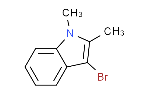 CAS No. 80906-24-7, 3-bromo-1,2-dimethyl-1H-indole