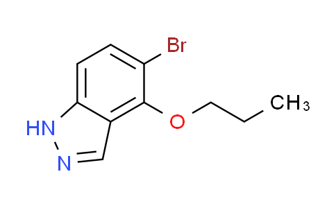 CAS No. 850363-69-8, 5-Bromo-4-Propoxy-1H-Indazole