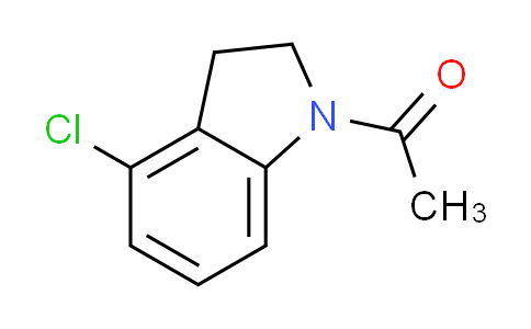 CAS No. 860024-86-8, 1-(4-chloroindolin-1-yl)ethanone