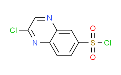 CAS No. 877078-00-7, 2-Chloroquinoxaline-6-sulfonyl chloride