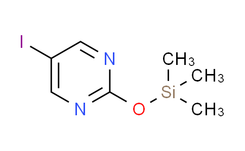CAS No. 88350-65-6, 5-iodo-2-((trimethylsilyl)oxy)pyrimidine